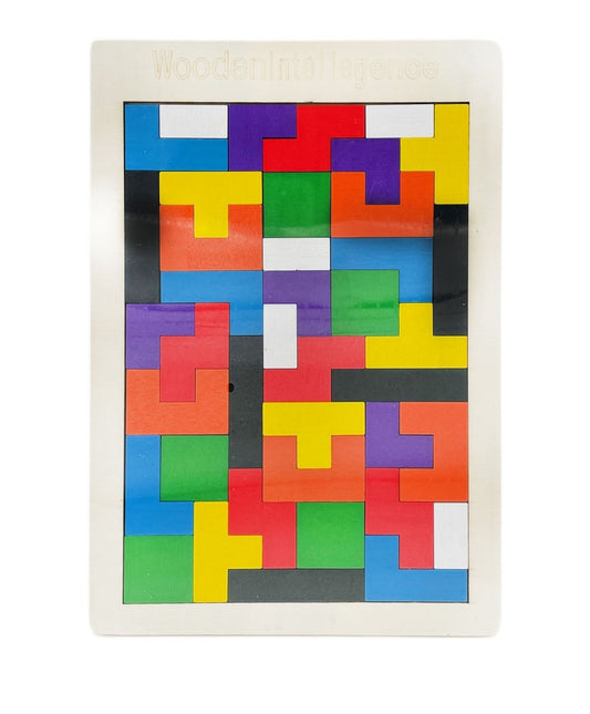 Tetris de madera Montessori