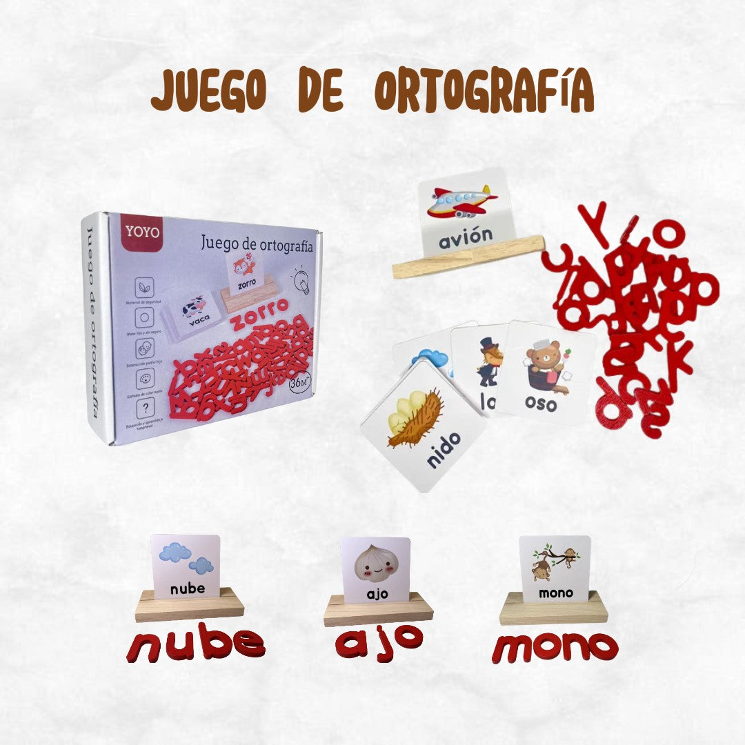 Juego de ortografia - Aprender a leer y escribir